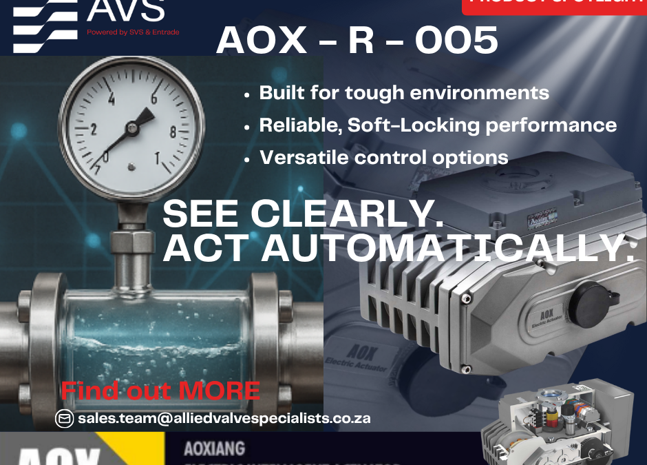 From Visibility to Automation – The AOX Series Drives Smarter Operations